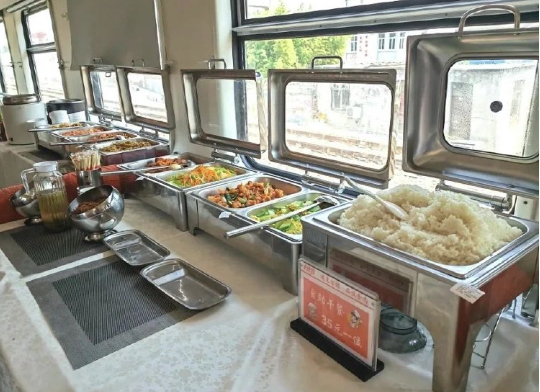 鐵路沈陽局推列車自助餐：早餐25元，午晚餐35元