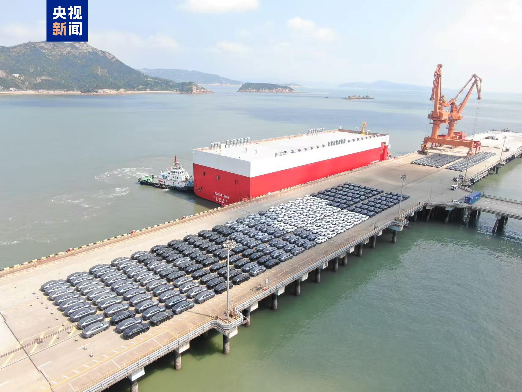 溫州港首條中東國際航線正式開通