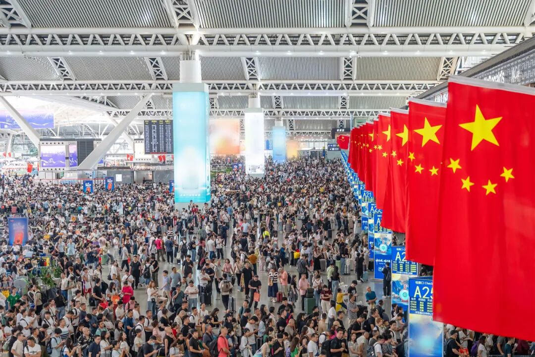 17趟列車同時檢票！全國最忙高鐵站上演名場面