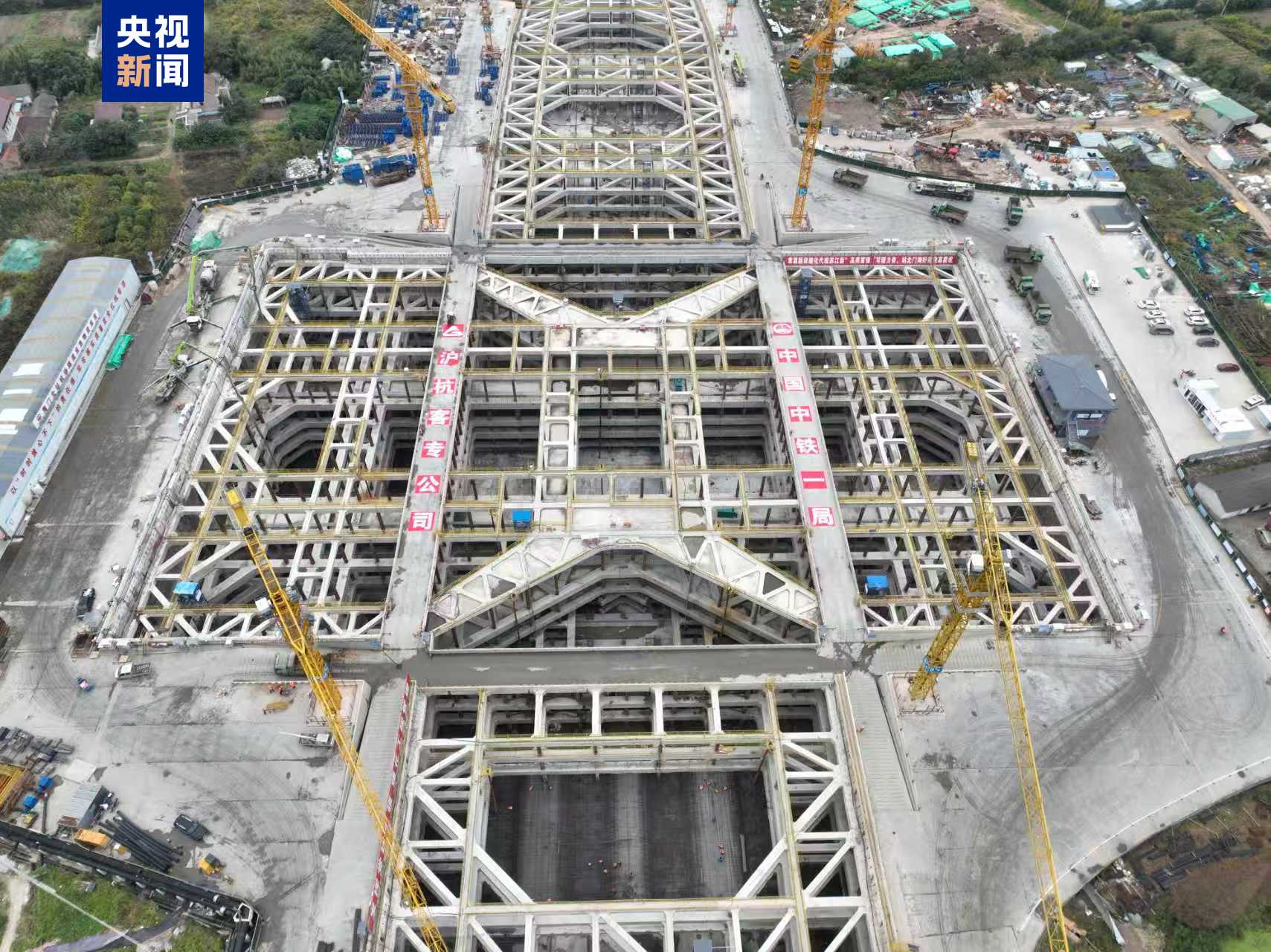 成功“封底”！上海至南京至合肥高鐵最新建設進展