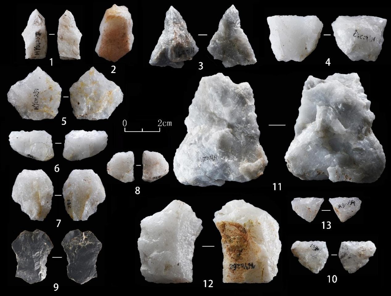 出土石制品316件 山西虎窯洞舊石器遺址調查資料公布