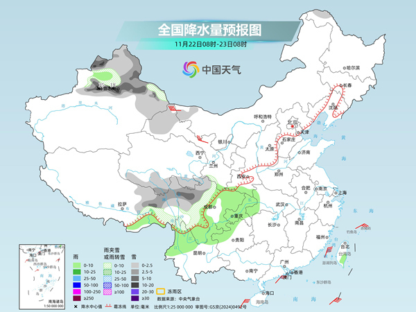 新疆等地雨雪增多或現強降雪 各地氣溫回升東北地區偏暖顯著